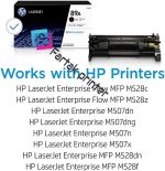 تونر کارتریج لیزری مشکی اچ پی HP 89A بدون چیپ