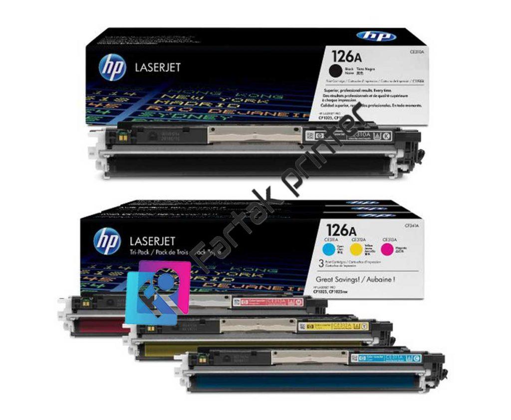 تونر کارتریج رنگی اچ پی hp 126a