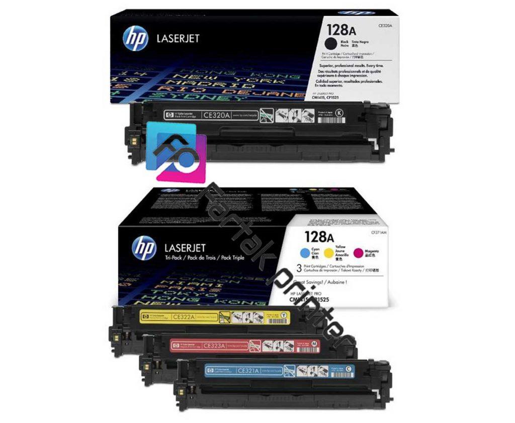 تونر کارتریج رنگی اچ پی hp 128A