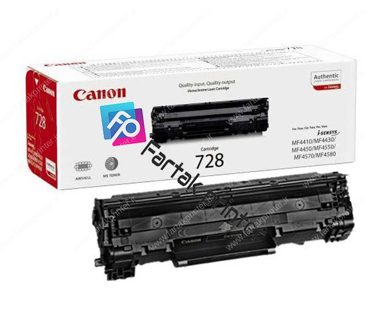 Canon 728 Black Laser Toner Cartridge