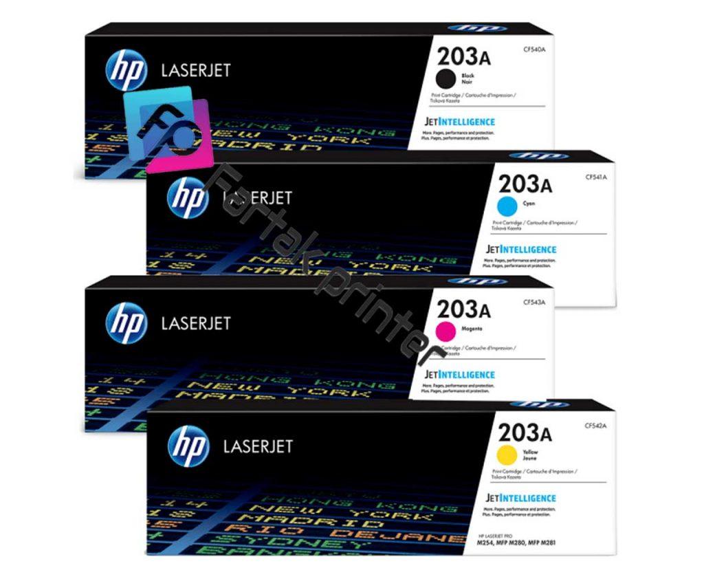 تونر کارتریج رنگی hp 203A