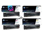 HP 203A Cyan, Magenta, Yellow, Black Toner Cartridges