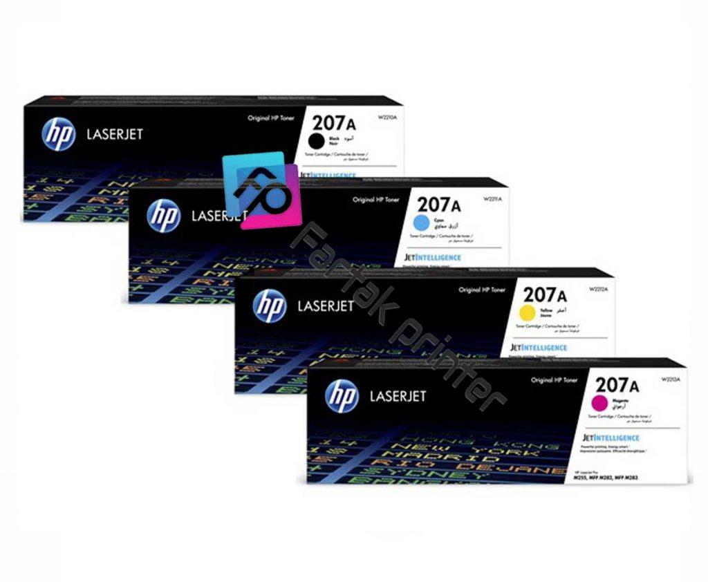 تونر کارتریج رنگی اچ پی hp 207A