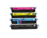 ست چهار رنگ تونر کارتریج پرینتر لیزری رنگی اچ پی hp 645a